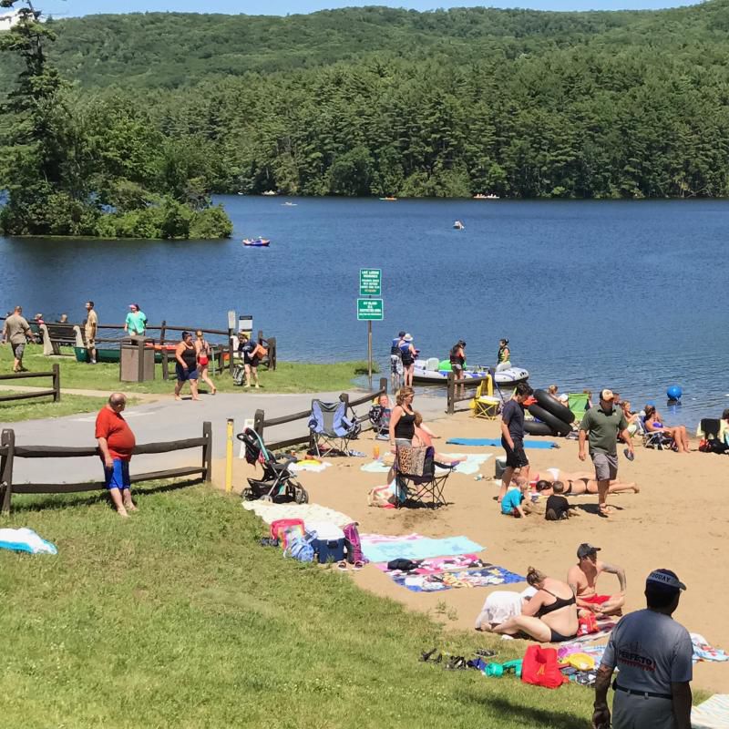 Wayside Beach, Lake Luzerne